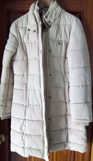 Plumifero beige mujer talla 38