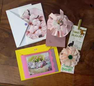 Biglietti di auguri fatti a mano