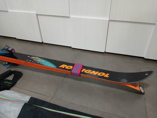 Sci Rossignol Sports E373 Graphite Attacchi Salomo