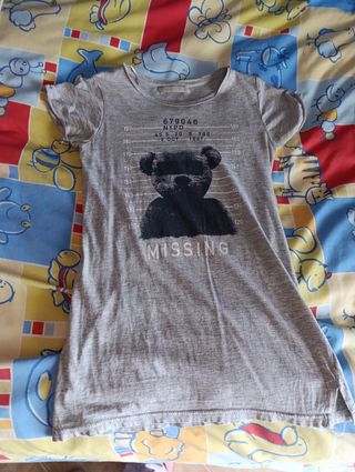 Camiseta gris Shana - Talla XXS