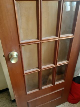 Puerta cristal 12 paneles largo 200 Ancho71