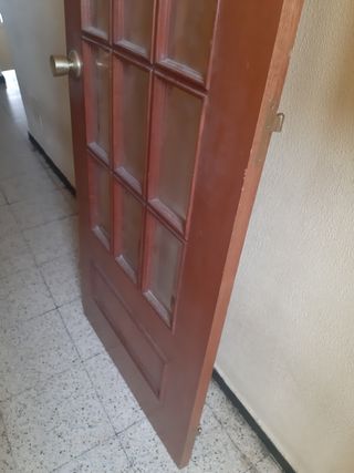 Puerta cristal 12 paneles largo 200 Ancho71