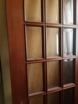 Puerta cristal 12 paneles largo 200 Ancho71