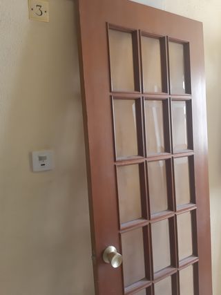 Puerta cristal 12 paneles largo 200 Ancho71