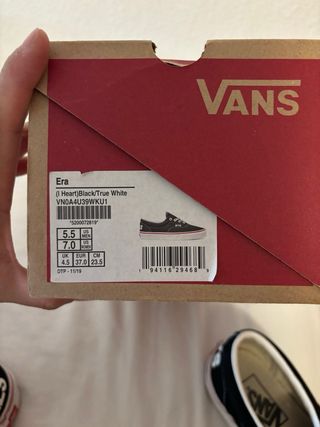 Vans Era - zapatillas negras