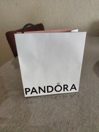 Bolsa (rectangular o cuadrada) y caja Pandora