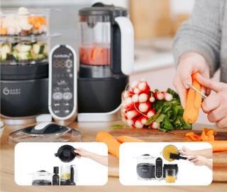 Babymoov nutrybaby, robot multifuncion cocina bebe