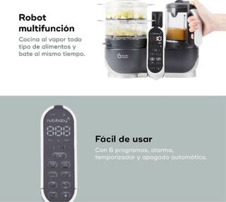 Babymoov nutrybaby, robot multifuncion cocina bebe