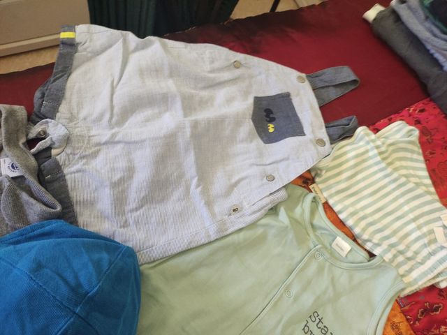 Tejano, peto, kimono, gorra y bodies