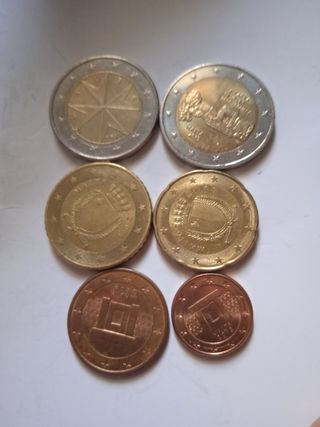 Monete euro Malta 