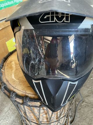 Casco de motociclista