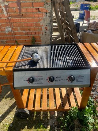Barbacoa gas Atrayun Petra - Madera