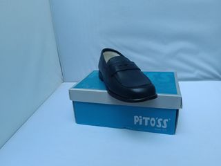 Mocasines comunión niño piel