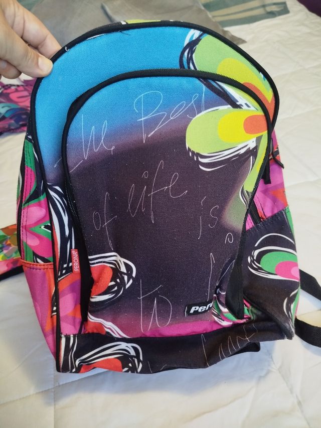 Mochila y estuche escolar