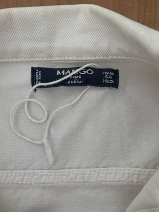 Chaqueta tejana niña