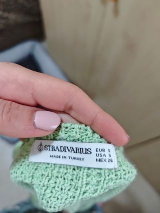 Crop top verde halter blusa tirantes