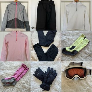 Lote de ropa de esquí talla 14 años