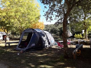 Tienda de campaña,túnel, 4 personas Safarica Black