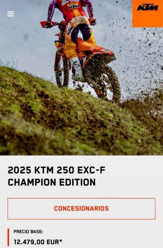 KTM 2025 Enduro