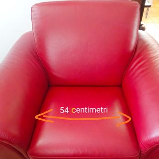 Poltrona Relax vera pelle