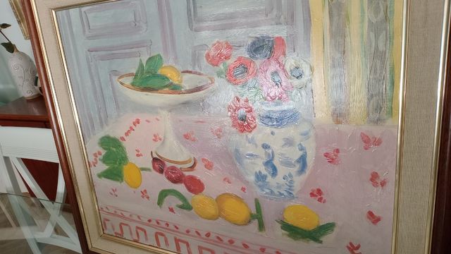 Lámina enmarcada bodegón