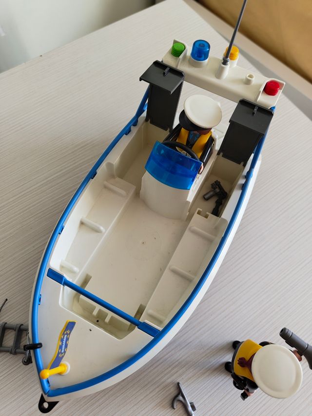 Lancha Playmobil Aduanas