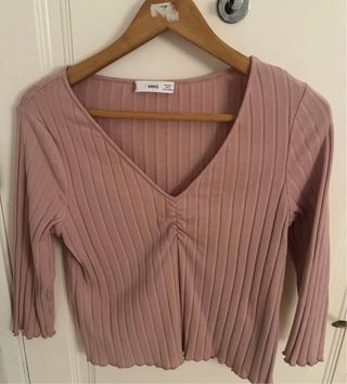 camiseta punto mango