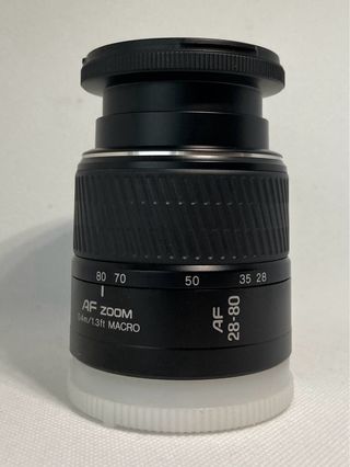 Minolta AF 28/80mm f 3.5/5.6 D + scatola