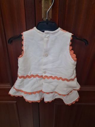 Traje flamenca niña talla 6-12 meses