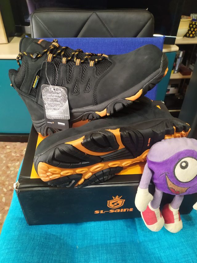 Sl-Saint Botas trabajo, Piel, Senderismo No 45