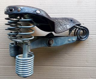 Selim Lepper couro bicicleta clásica