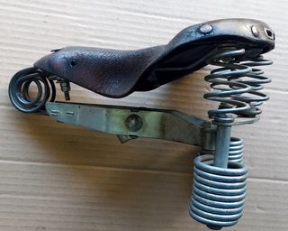 Selim Lepper couro bicicleta clásica