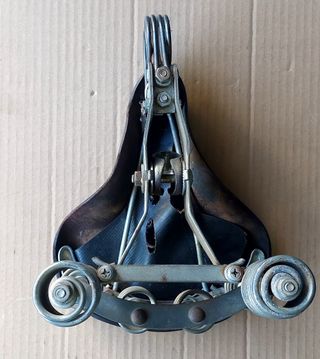 Selim Lepper couro bicicleta clásica