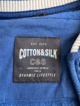 Felpa uomo Cotton & Silk