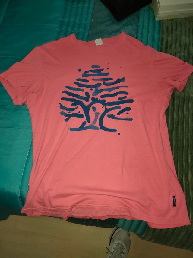 Camisetas manga corta talla l como nueva