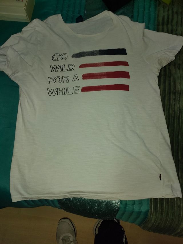 Camisetas manga corta talla l como nueva