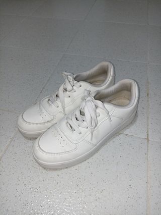 Zapatillas blancas mujer