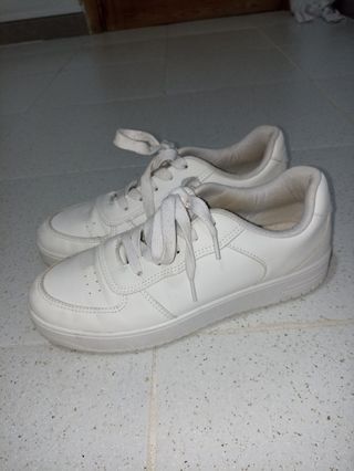 Zapatillas blancas mujer