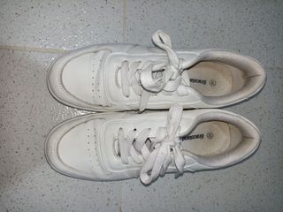 Zapatillas blancas mujer