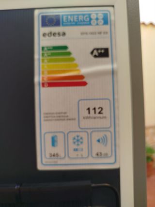 Frigorífico 180cm inoxidable averiado