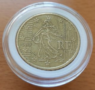 50 Céntimos € Francia 1999  Error de Acuñación [2]