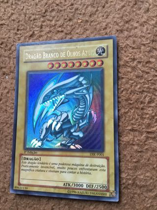 2 Cartas yu-gi-oh holográficas primera edición