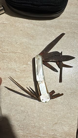 Coltello collezione in madreperla vera