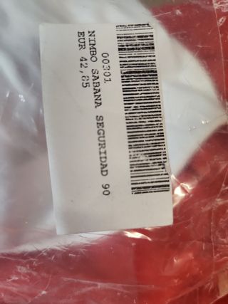 Sábana seguridad bebé