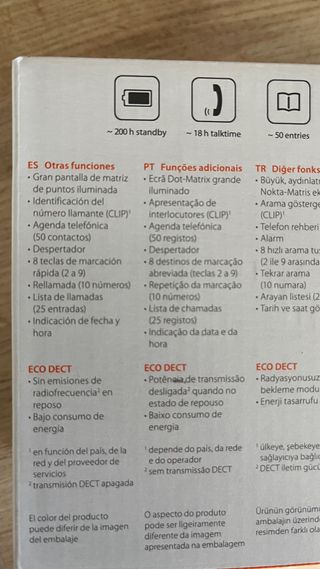 telefono inalambrico