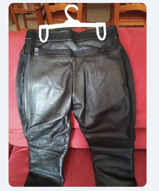 Pantalón de moto de cuero
