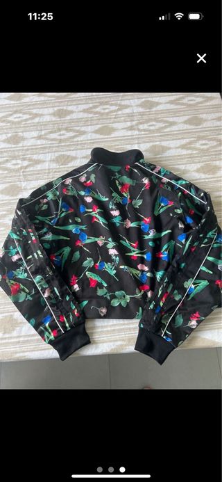 Chaqueta Adidas floral cropped Track Top multi