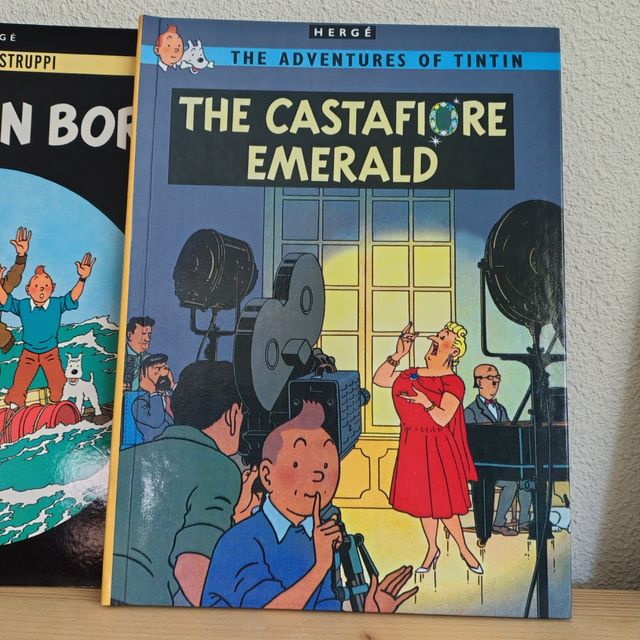 Lote Tintín 3 idiomas