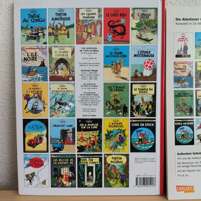 Lote Tintín 3 idiomas