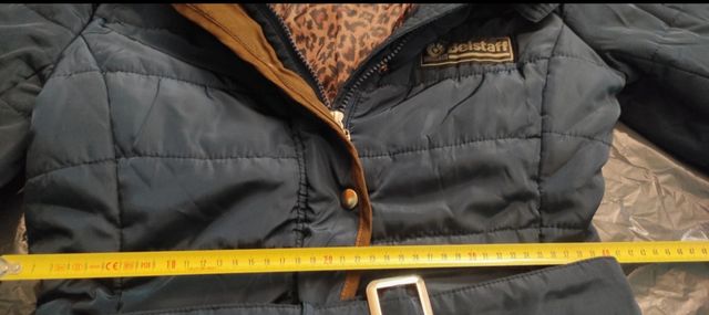 Parka abrigo acolchado Belstaff azul marino